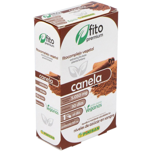 Fito Premium - Canela - Pinisan - 30 Cápsulas