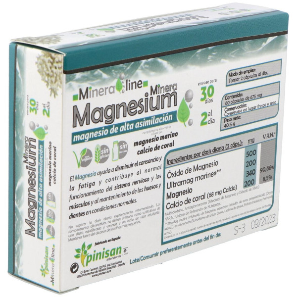 Pinisan Minera Magnesium 60Caps