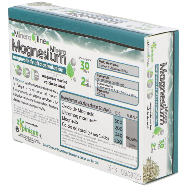 Pinisan Minera Magnesium 60Caps