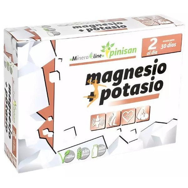 Pinisan Magnesio + Potasio 60Comp
