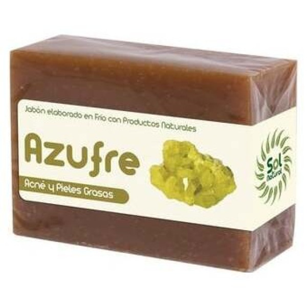 Sol Natural Jabón Natural de Azufre 100g - Solnatural