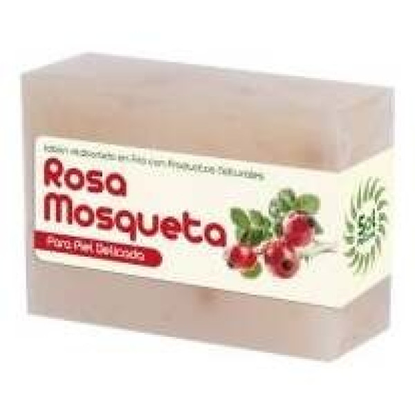 Solnatural Jabon Rosa Mosqueta Cicatrizan 100G