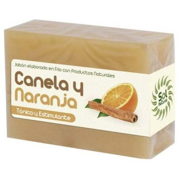 Sol Natural Naranja Y Canela Jabón Natural 100G