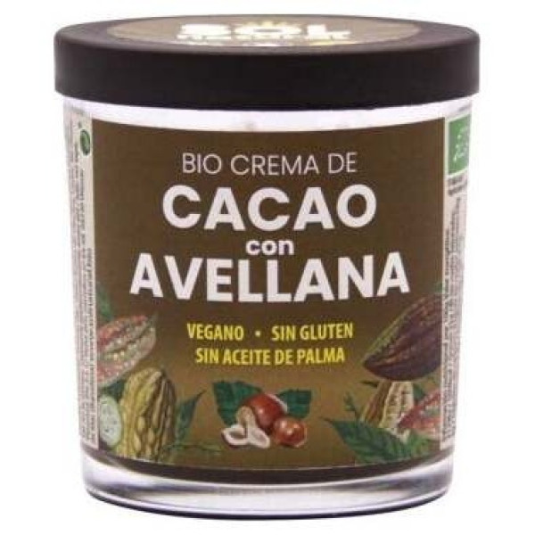 Sol Natural Crema Cacao Avellanas Bio 200G