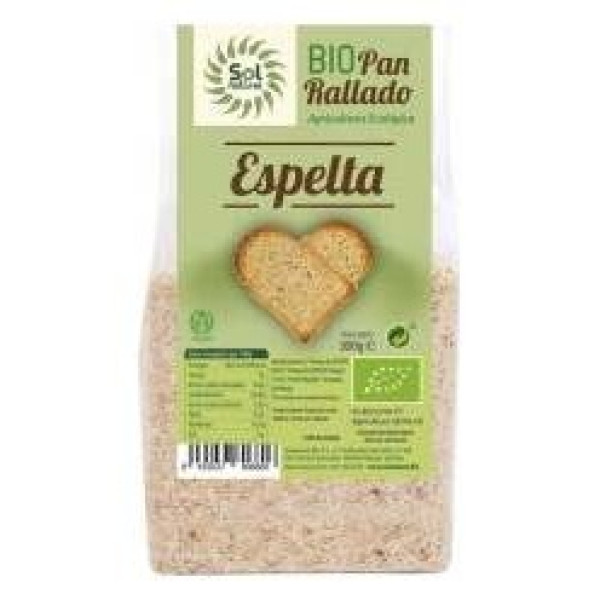 Sol Natural Pan Rallado De Espelta Bio 300G