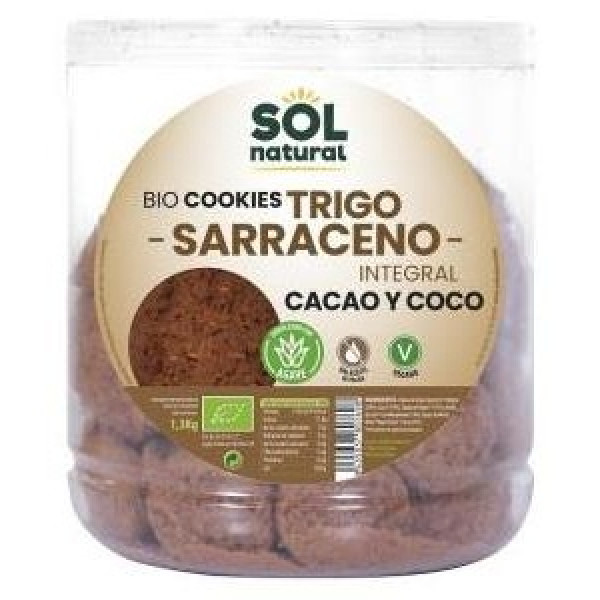 Sol Natural Galleta Trigo Sarraceno Coco Cacao Bio 1_3Kg