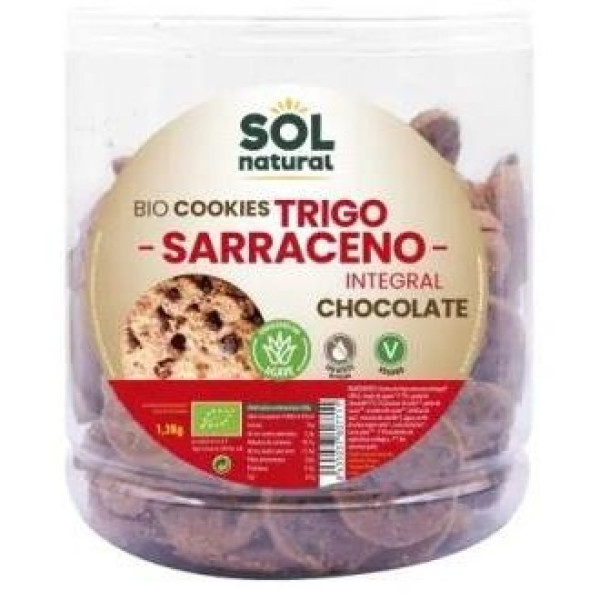 Solnatural Cookies Trigo Sarraceno Chocolate Bio 1300G
