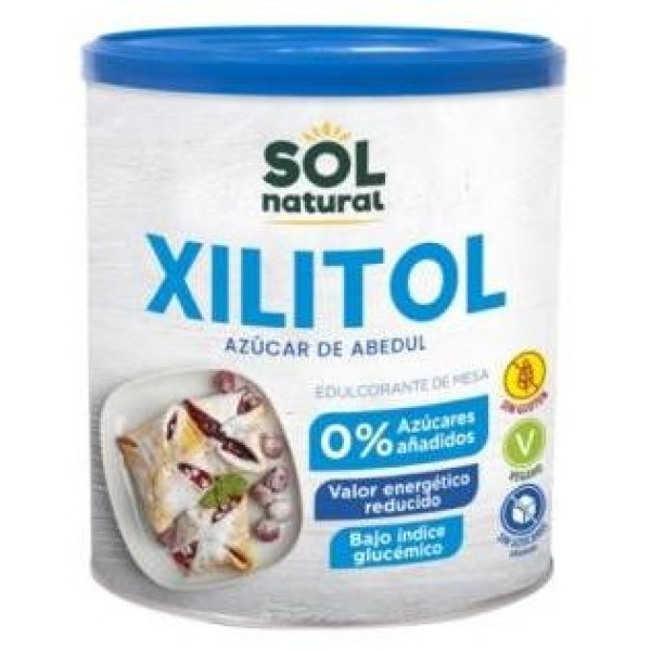 Solnatural Azúcar Abedul Xilitol Sin Lactosa 500Gr