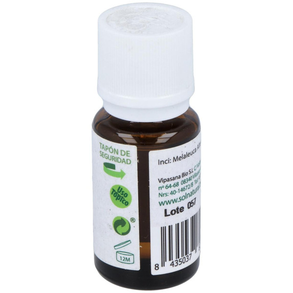 Solnatural Aceite Esencial De Arbol Del Te Pequeðo 15 Ml