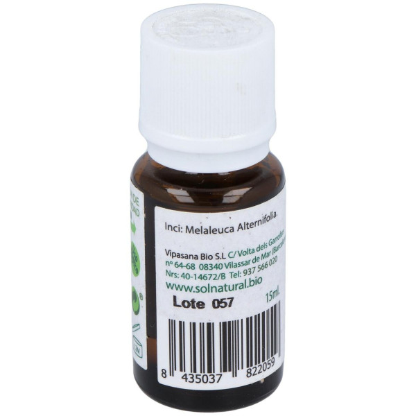 Solnatural Aceite Esencial De Arbol Del Te Pequeðo 15 Ml