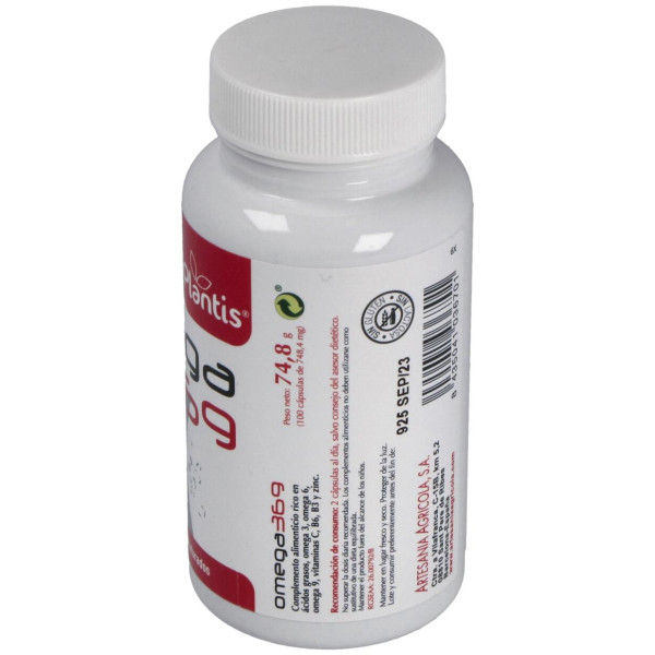 Omega 3-6-9 Salmon+Borraja+Olivo 100 Perlas.