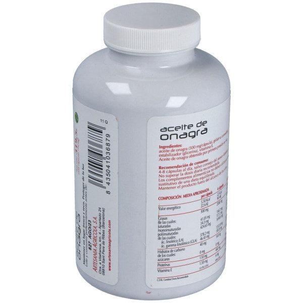 Plantis Aceite De Onagra 450 Perlas