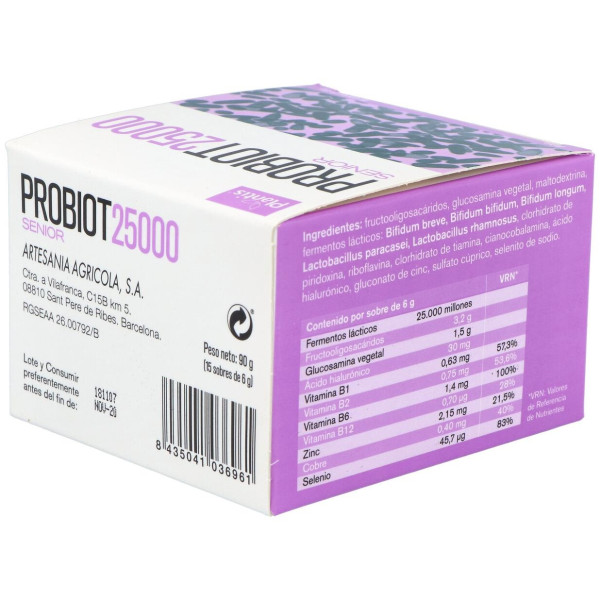 Plantis Probiot 25000 Senior 15X5G