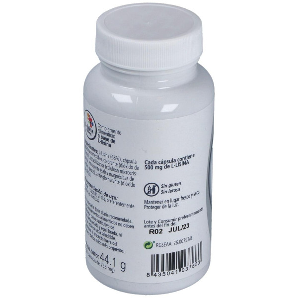 Artesanía Agrícola L-Lisina 60Caps