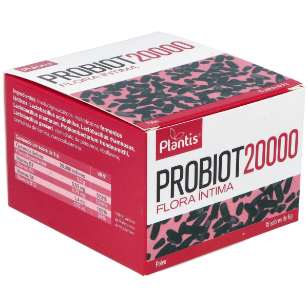 Plantis Probiot 20000 F.Intima 15 Sobres 6G