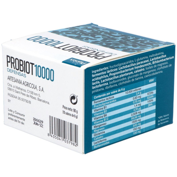 Plantis Probiot 10.000 15 Sobres
