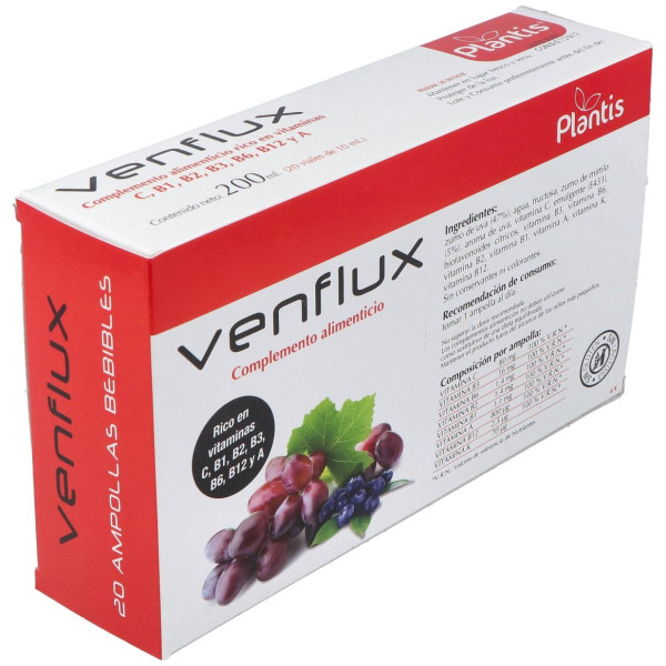 Plantis Venflux 20 Viales