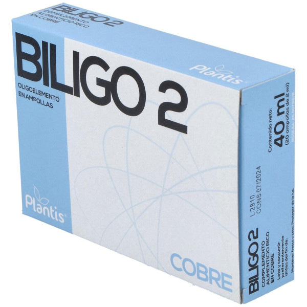 Artesania Agricola Biligo 2 Cobre 20 Ampollas