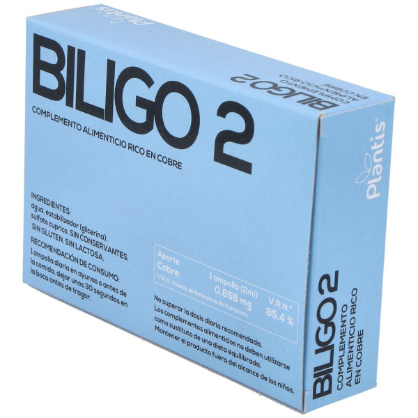 Artesania Agricola Biligo 2 Cobre 20 Ampollas