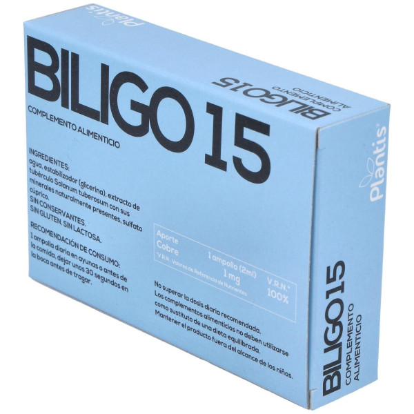 Biligo 15 20 Ampollas De 2 Ml