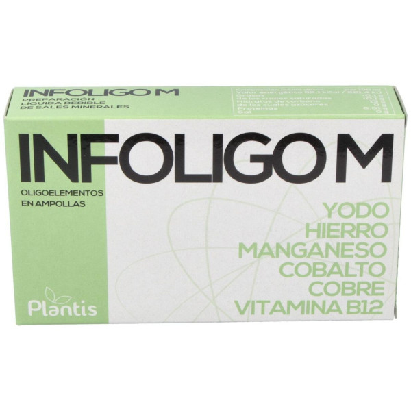 Infoligo M (Fe-Cu-Co-I-Mn) 20 Amp.