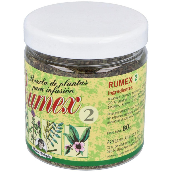 Artesania Agricola Rumex 2 Digestivo 80G