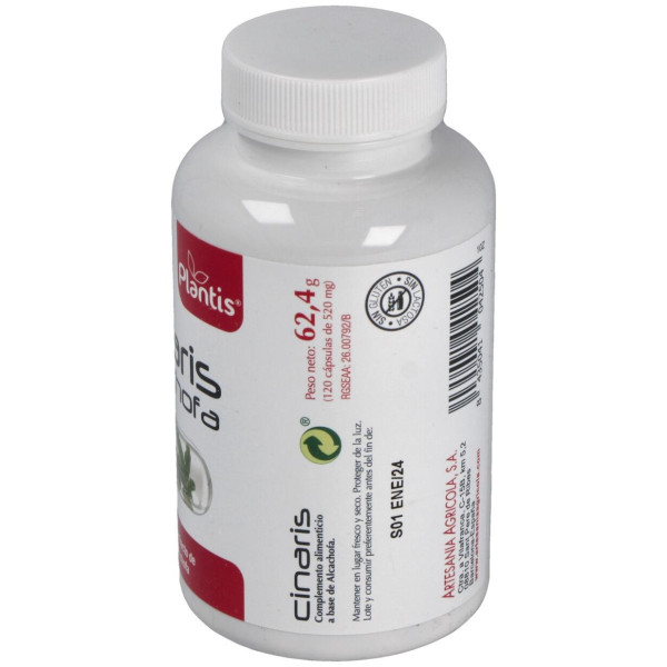 Plantis Cinaris Alcachofa Vegetales 120Caps