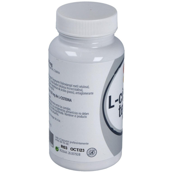 L-Cisteína 60 Cápsulas 500Mg Por Cápsula