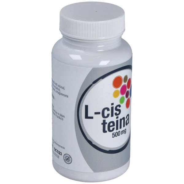 L-Cisteína 60 Cápsulas 500Mg Por Cápsula