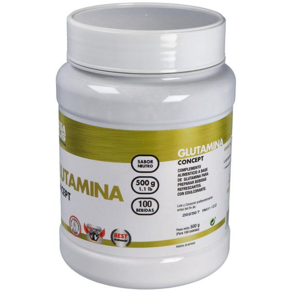 Glutamina Concept 500Gr.