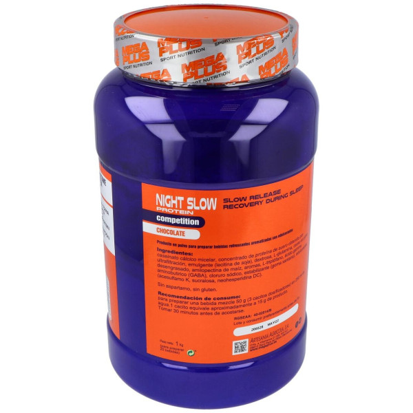 Mega Plus Night Slow Protein Competition Sabor Chocolate 1Kg
