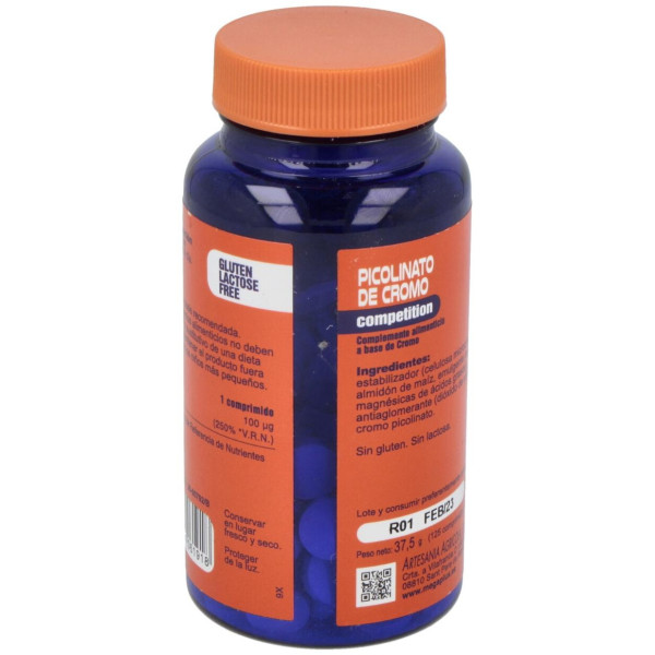 Megaplus Picolinato De Cromo 100Mg 125Comp