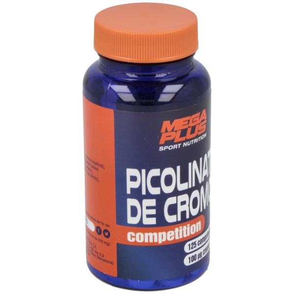 Megaplus Picolinato De Cromo 100Mg 125Comp