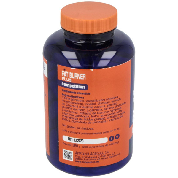 Fat Burner Plus 200Comp. De 1,8Gr