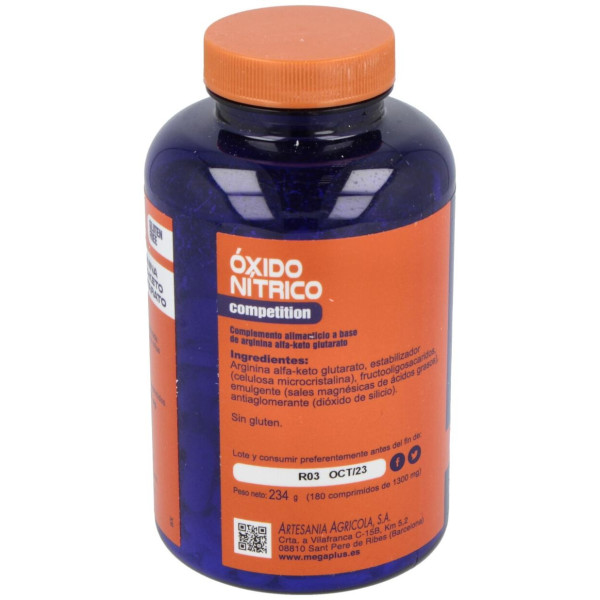 Mega Plus Óxido Nítrico Competition 180Comp