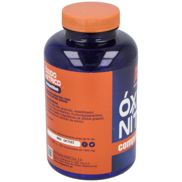 Mega Plus Óxido Nítrico Competition 180Comp