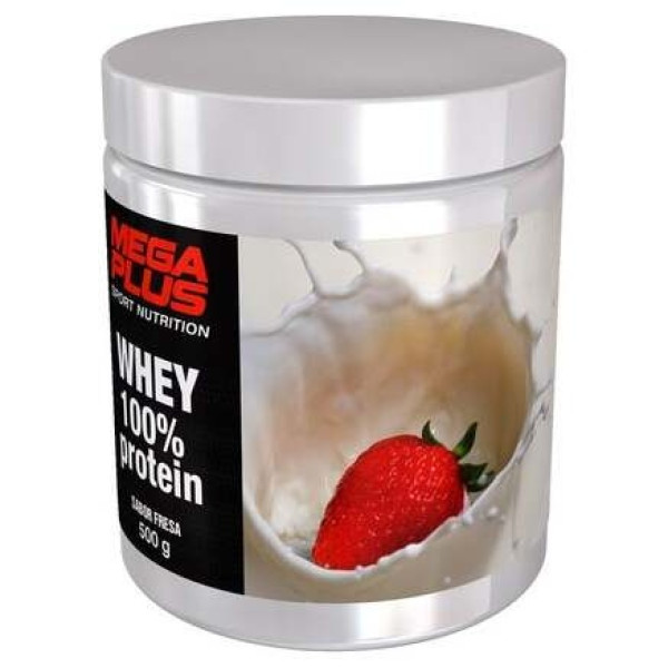 Mega Plus Whey 100% Prot Fresa 500G