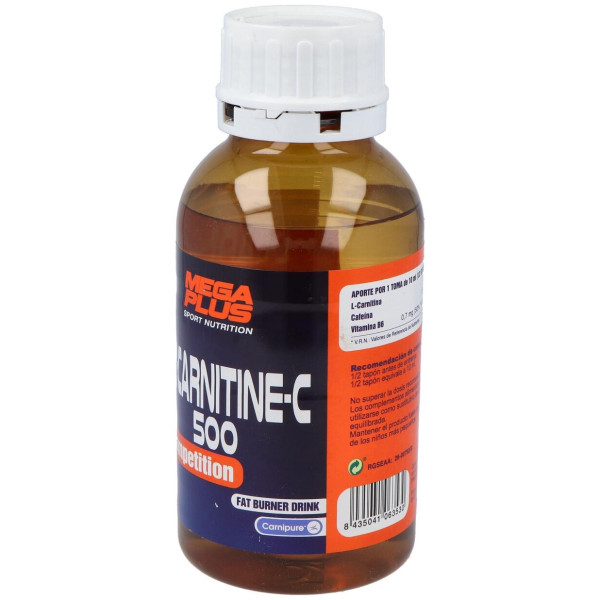 Mega Plus L Carnitina Cafeína 500Ml