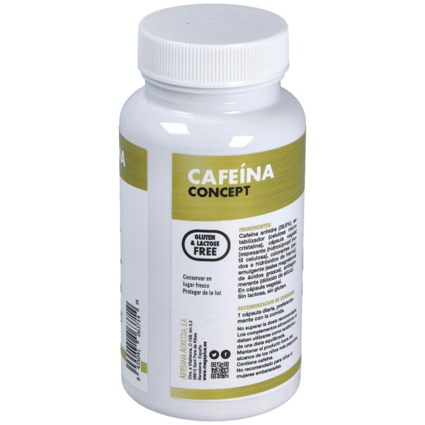 Mega Plus Cafeina Concept 200 Mg 90 Capsulas
