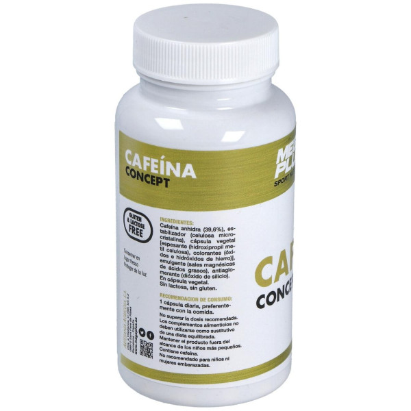 Mega Plus Cafeina Concept 200 Mg 90 Capsulas