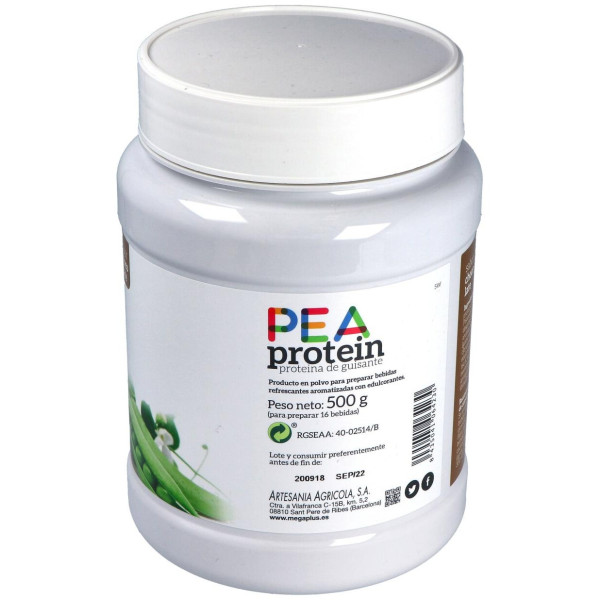 Pea Protein Proteina De Guisante Chocolate 500Gr.