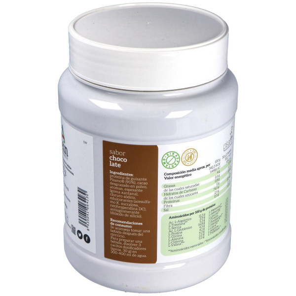 Pea Protein Proteina De Guisante Chocolate 500Gr.