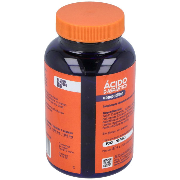 Megaplus Ácido D-Aspartico 120Comp
