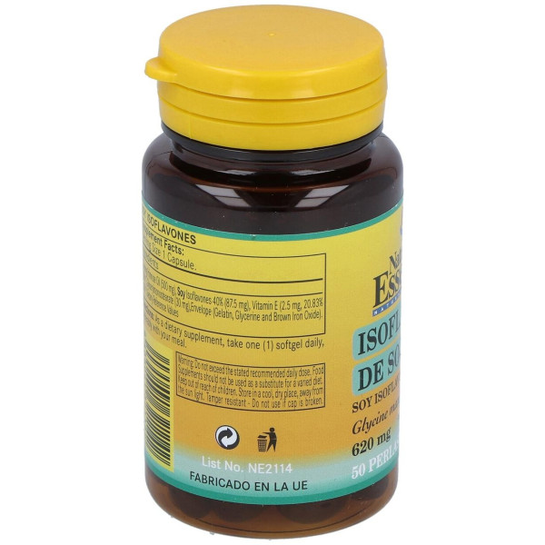 Nature Essential Isoflavonas De Soja 620 Mg. 50 Perlas