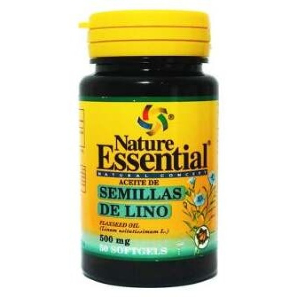 Aceite De Semillas De Lino 500Mg. 50Perlas