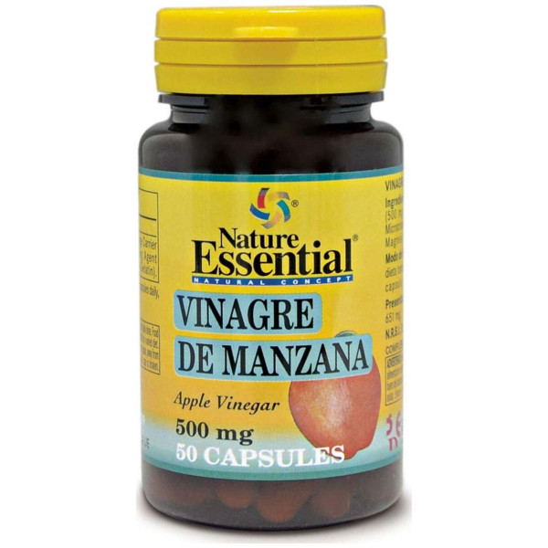 Nature Essential Vinage Manzana 500 Mg. 50Caps