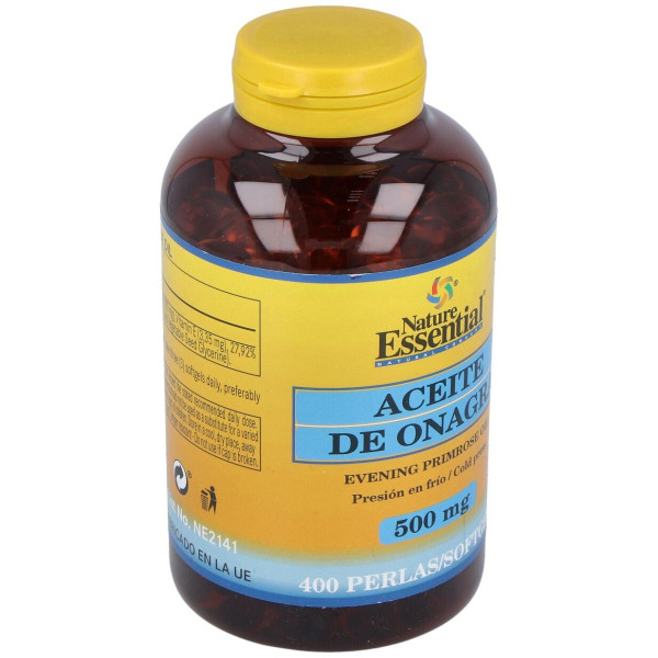Aceite De Onagra 500Mg. (10% Gla) 400Perlas