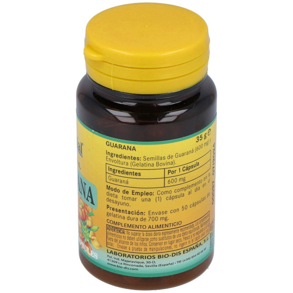 Nature Essential Guarana 50 Gélules