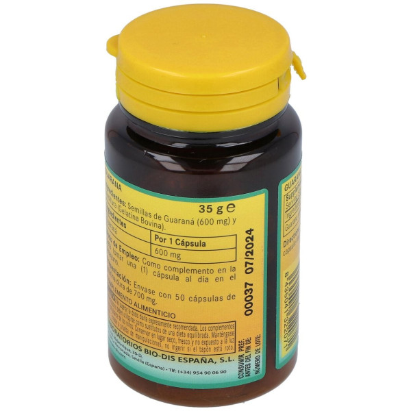 Nature Essential Guarana 50 Gélules