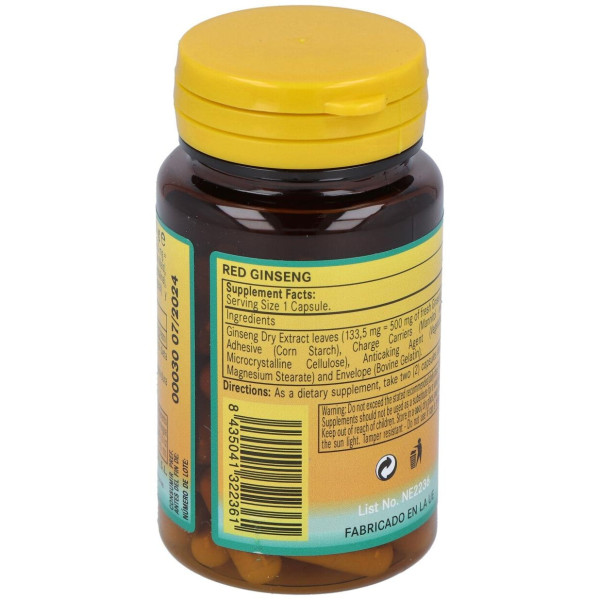 Nature Essential Ginseng Rouge 50 Cápsulas